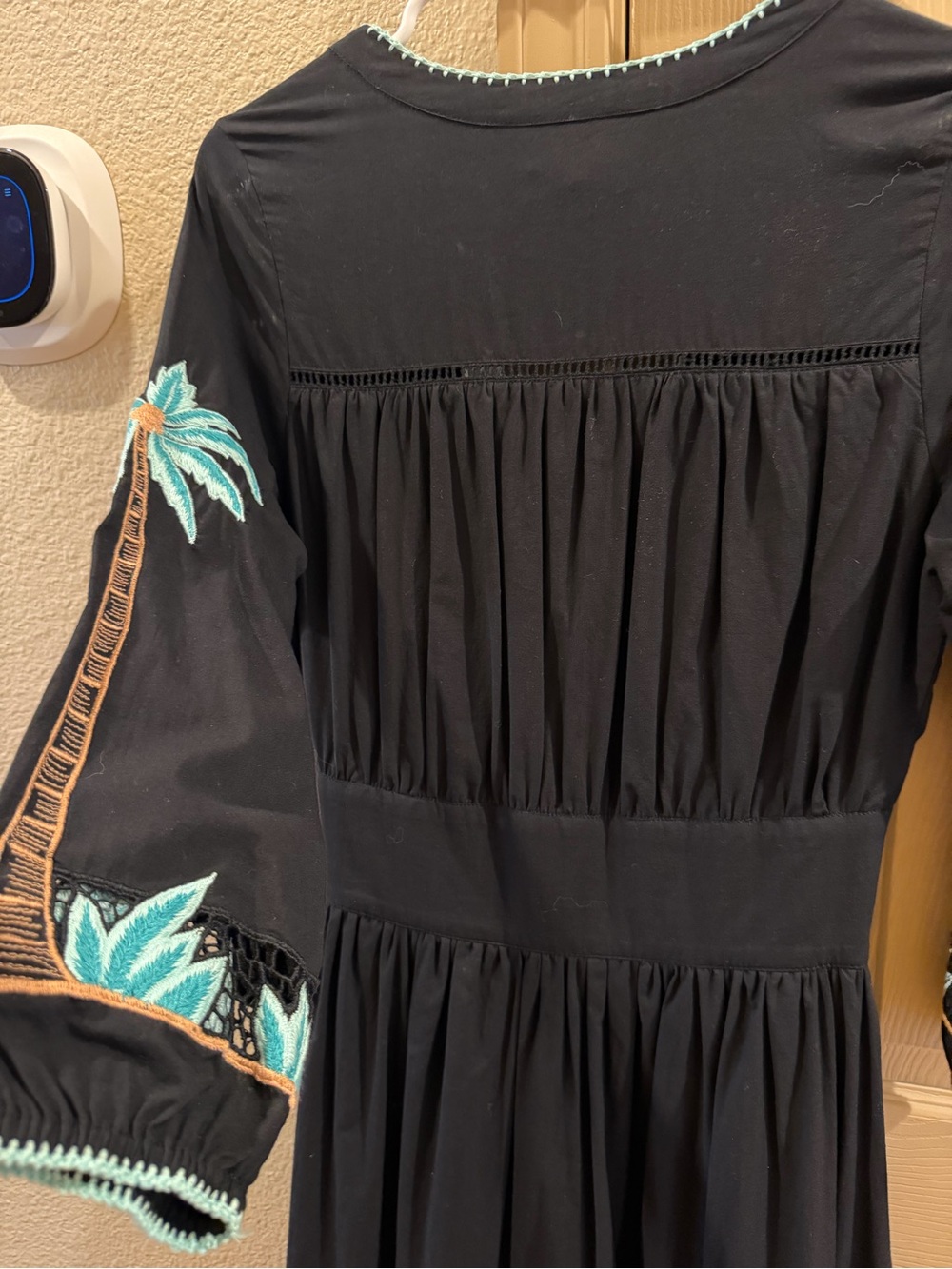 NWOT Chasing Unicorns 🌴 Night Palm dress Small - Picture 9 of 13